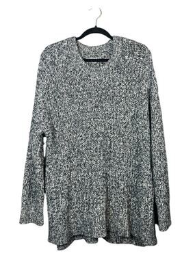 Aerie Chunky Thick Cable Knit Long Sleeve Pull Over Oversized Sweater Size M